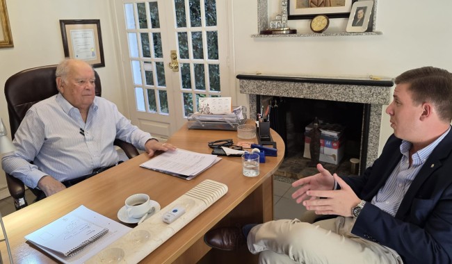 Desarrollo en foco: Garlo e Iglesias analizan claves para Maldonado y el país