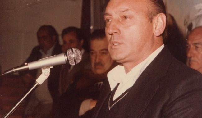 Blás pidió a su sector impulsar una calle en homenaje a Miguel Ángel Galán