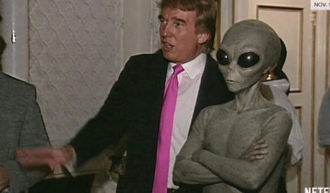 Trump publica documentos secretos sobre los ovnis