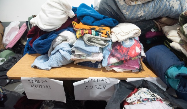 Una campaña de abrigo impulsada por la juventud del FA ya funciona en cinco puntos de Maldonado