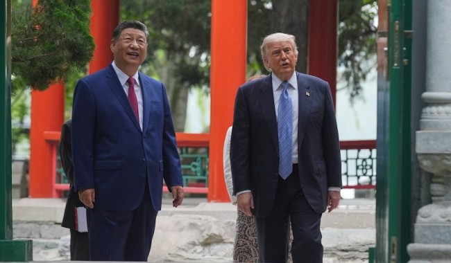 Tras la jornada final de reuniones con Xi Jinping en China, Donald Trump aseguró que alcanzó “acuerdos comerciales fantásticos”