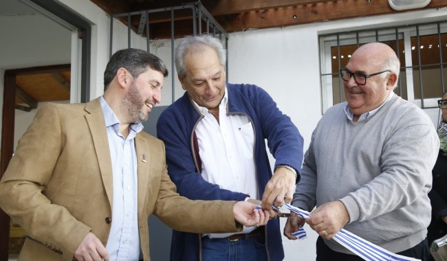 Abella presentó a Los Caracoles como ejemplo de una gestión volcada a los barrios