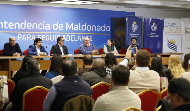 Maldonado fue sede de una capacitación nacional para fortalecer la formación de los ediles