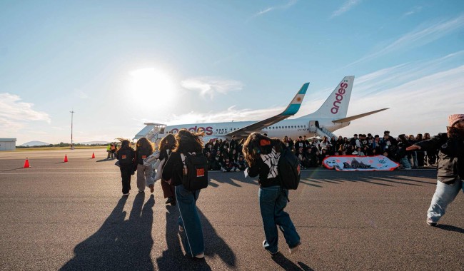 Vacaciones de julio: casi 40 vuelos y más de 3.000 estudiantes en la mayor operativa del año desde Punta del Este a Bariloche