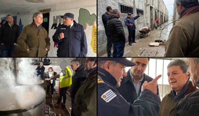 Comisión parlamentaria recorrió Las Rosas y Casaretto reabrió el debate sobre la cárcel regional