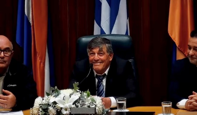"Aquí no sobra nadie": Osvaldo Matteu asumió la Presidencia de la Junta con un llamado al consenso