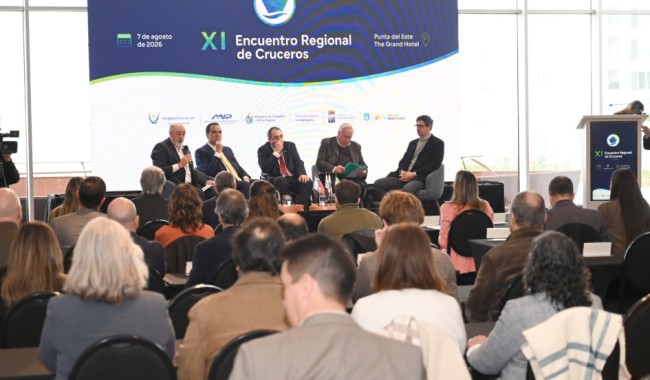 Uruguay impulsa una estrategia regional para captar más cruceros: "No queremos una sumatoria de puertos, sino un destino"