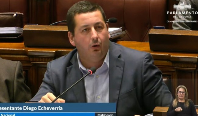 Diego Echeverría, Rendición de Cuentas, Diputados, Partido Nacional, Cámara de Representantes, gobierno, Parlamento, Presupuesto Nacional, Frente Amplio