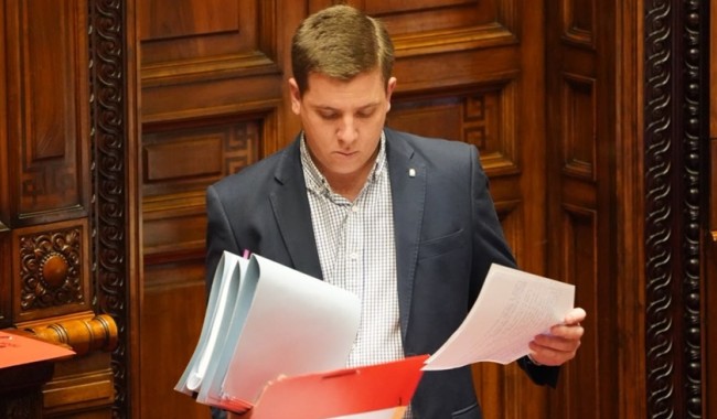 Joaquín Garlo, Rendición de Cuentas 2026, Diputados, Parlamento, Frente Amplio, gobierno, seguridad pública, pobreza infantil, Cámara de Representantes, Presupuesto Nacional, Maldonado