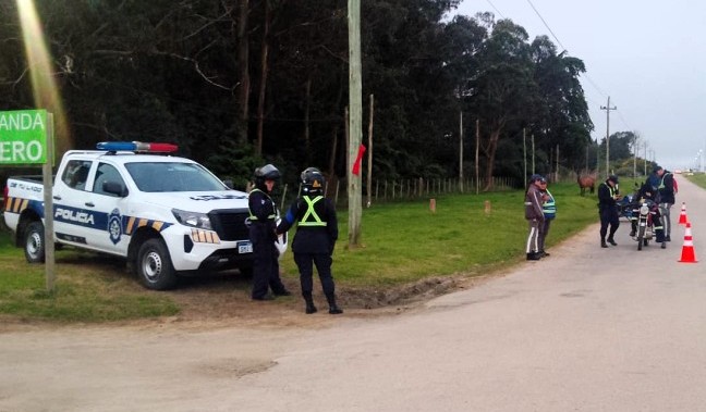Una semana de operativos en Maldonado dejó 39 vehículos incautados y nueve personas derivadas a dependencias policiales