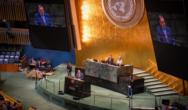 Orsi habló de guerras en la ONU sin nombrar Gaza ni Ucrania y cuestionó el poder de “unos pocos países”