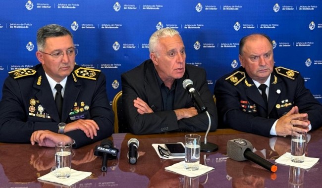 Negro puso el foco en las ganancias del narcotráfico al evaluar la gestión policial de Maldonado