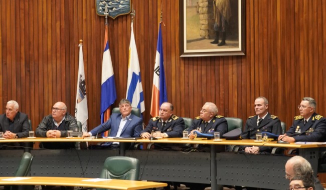 La Junta reconoció a Trezza y su comando: Negro destacó el acuerdo político de Maldonado como "un orgullo para todo el país"