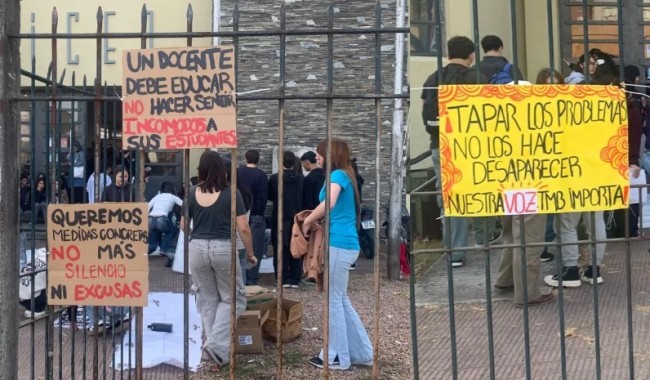 Denuncias de acoso contra el profesor Gabriel Lamaita, padre del agresor de Medicina: estudiantes se movilizaron en Maldonado