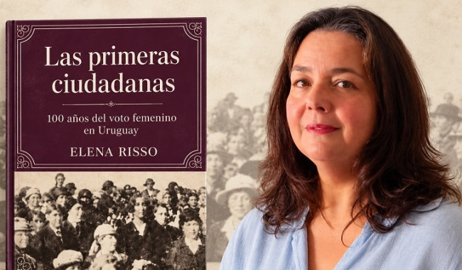 Elena Risso presenta hoy en Punta del Este "Las primeras ciudadanas", su libro sobre el primer voto femenino en Uruguay