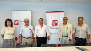 Caja de Profesionales firmó convenio con Colegio Veterinario para intercambiar información