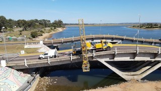 puente Leonel Viera, puente,  La Barra, reparacion, IDM, Dario Camacho