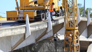 Culminadas las pruebas quedó liberado al tránsito el puente 2 de La Barra