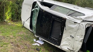 Alvaro Delgado, siniestro, vuelco