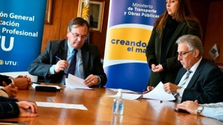 Estudiantes de UTU realizarán pasantías en dependencias del Ministerio de Transporte
