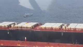 Tripulante filipino accidentado en alta mar fue rescatado en operativo de la Armada Nacional