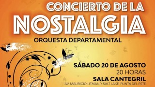 Orquesta Departamental invita a su Concierto de la Nostalgia en el Teatro Cantegril