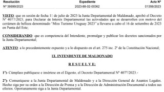 Resolucion 06699/2023