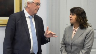 Saldain se reunió con Directorio de Caja de Profesionales por Anteproyecto de Reforma Jubilatoria