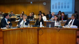 MEF, Azucena Arbeleche, equipo economico, Ministerio Economia, rendicion de cuentas, senado, inflacion, rango meta, OPP, BCU,