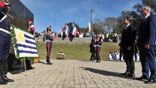 Luis Lacalle Pou, declaratoria de la independencia, 25 agosto, Piedra Alta, Florida, Azucena Arbeleche