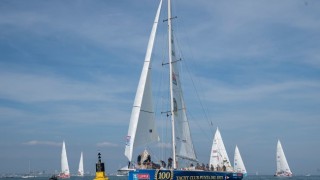 Largó la Clipper Race 23-24 con excelente comienzo para el velero del Yatch Club Uruguayo