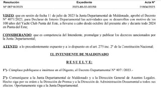 Resolución IDM 08716/2023: se promulga el Decreto 4071