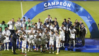 CONMEBOL, Sudamericana, Campus, Maldonado, final, Antia, Miguel Abella, Luis Lacalle Pou, Liga de Quito, Fortaleza, fiesta