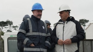 Alcalde de Punta del Este recorrió las obras del “Cipriani Ocean Resort”