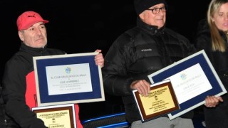 Jorge Pita y José Umpiérrez fueron reconocidos en fin de semana de Rally en Piriápolis