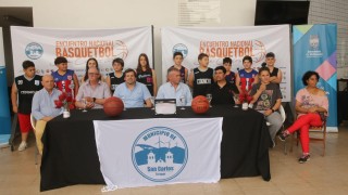 Más de 400 niños participarán de un Encuentro Nacional de Básquetbol en San Carlos