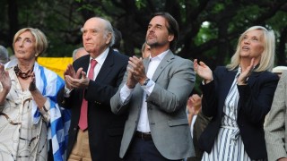 Lacalle Pou, Democracia, acto, Obelisco, Rio de Libertad