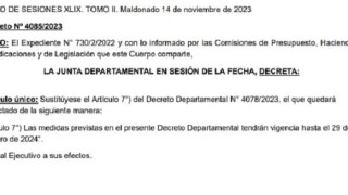 Decreto 4085/2023: extensión de plazo para plan de facilidades para abonar adeudos de tributos