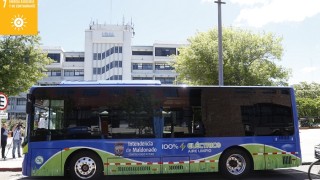 IDM adquirió ómnibus eléctrico para el transporte de trabajadores