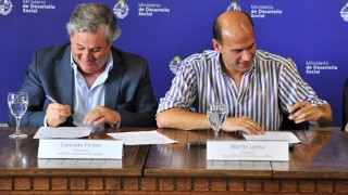 Convenio: Mides e INAC promueven apoyo alimentario a 200 embarazadas