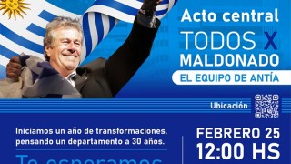 Con Antía a la cabeza TodosxMaldonado se alista para empezar la campaña