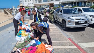 IDM, Gestion Ambiental, incautacion, prendas de vestir, vendedores ambulantes, Jorge Piriz, Carlos Medina, inspectores, prefectura