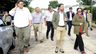 Lacalle Pou, Florida, inundaciones, Guillermo Lopez, Armando Casteingdebat, CECOED Florida, SINAE, Santiago Carames, damnificados inundaciones, lluvias
