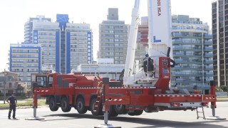 Mauricio Souza, CECOED, combate incendios altura, camion, Finlandia, capacitacion