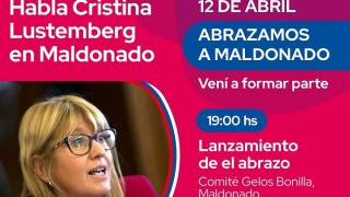 Cristina Lustemberg, FA, El Abrazo, elecciones
