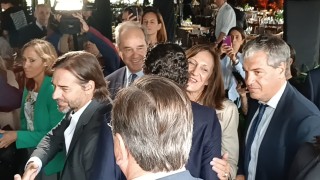 ANP participó de la inauguración de la nueva línea del Ferrocarril Central hasta el puerto de Montevideo