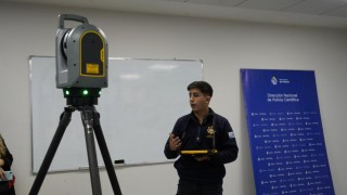 Ministerio del Interior presentó nuevo escáner 3D de la Dirección Nacional de Policía Científica
