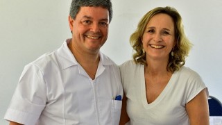 Federico Casaretto, Laura Raffo, segundo hospital, hospital Maldonado, Rodrigo Blas, campaña, elecciones