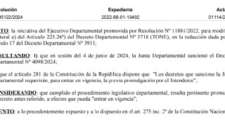 Resolución IDM 05122/2024: promulga Decreto 4098/2024