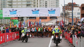 Martín Cuestas resultó ganador de la  Maratón de Punta del Este